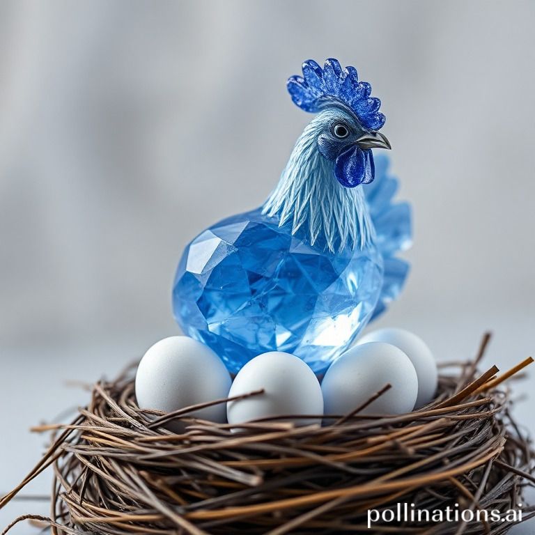 when do sapphire gem chickens start laying eggs